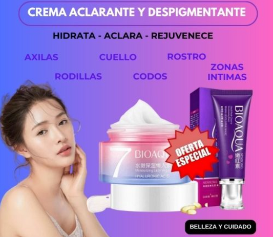Crema Aclaradora Y Despigmentante Bioaqua